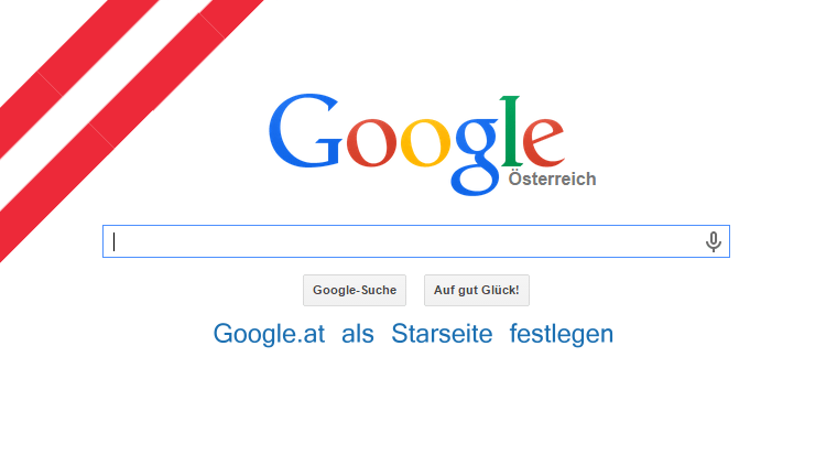 Google Österreich als Startseite festlegen