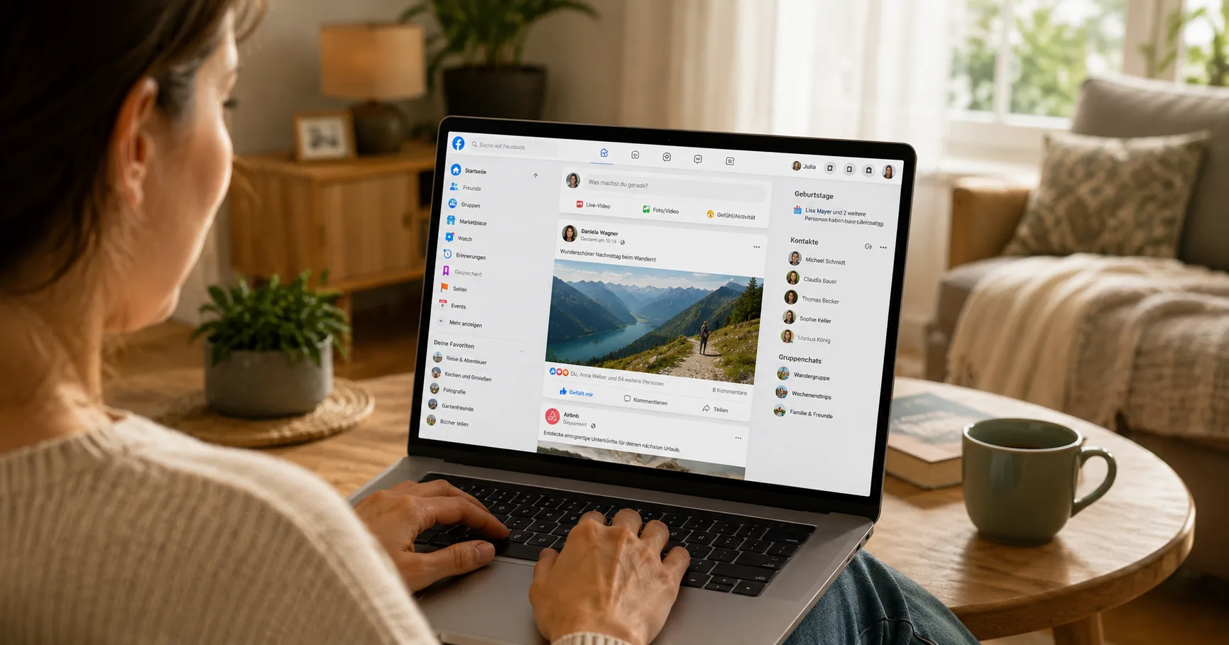 Facebook - Das soziale Netzwerk als Startseite einrichten