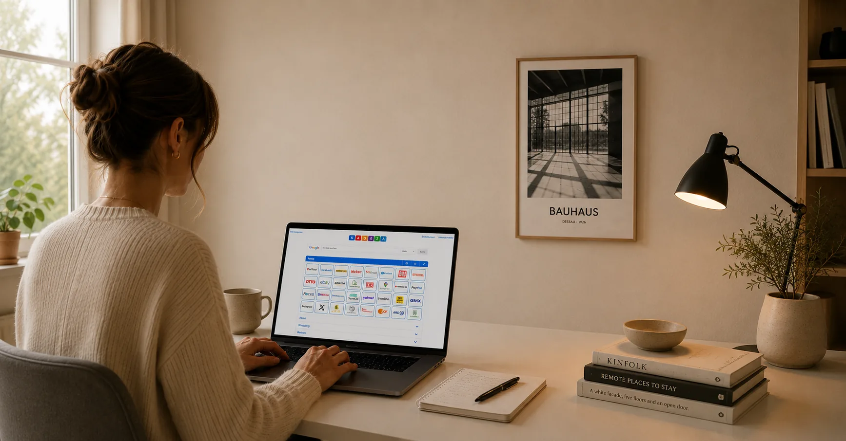 Kadaza - Die visuelle Schnellstartseite