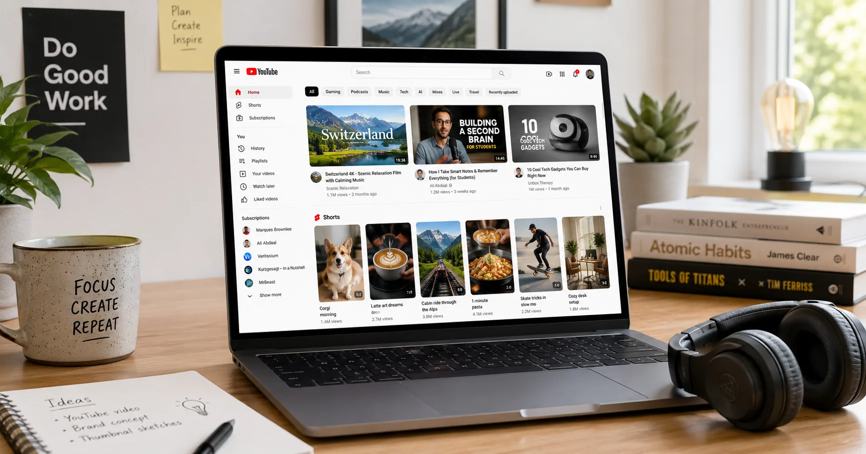YouTube - Die Videoplattform als Browser-Startseite