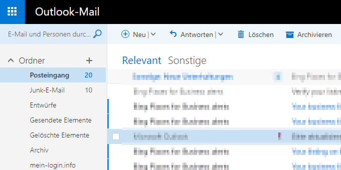 Outlook Mail