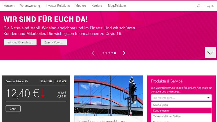 Telekom homepage login Homepage